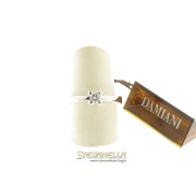 DAMIANI anello solitario oro bianco e diamante CT. 0,23 referenza 20011362 